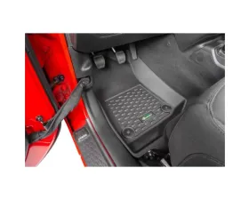 Quadratec Tru-Fit® Floor Liners Front Pair Jeep Wrangler 2-Door JL 2018-2021